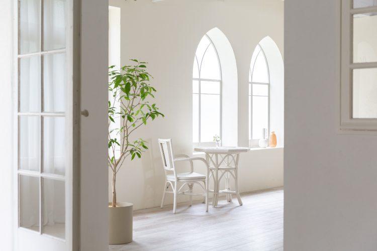 稼働壁で空間に奥行を