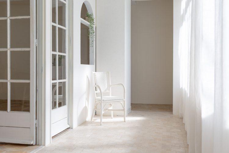 南面からの優しい光