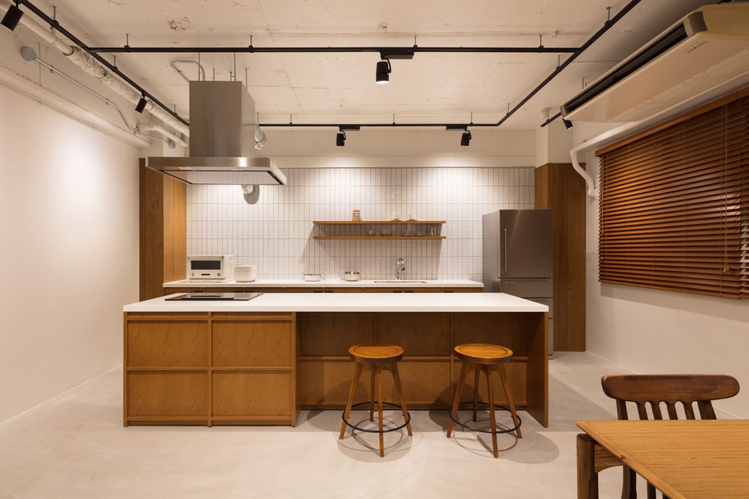 Bスペース / 実際に調理可能なオープンキッチン