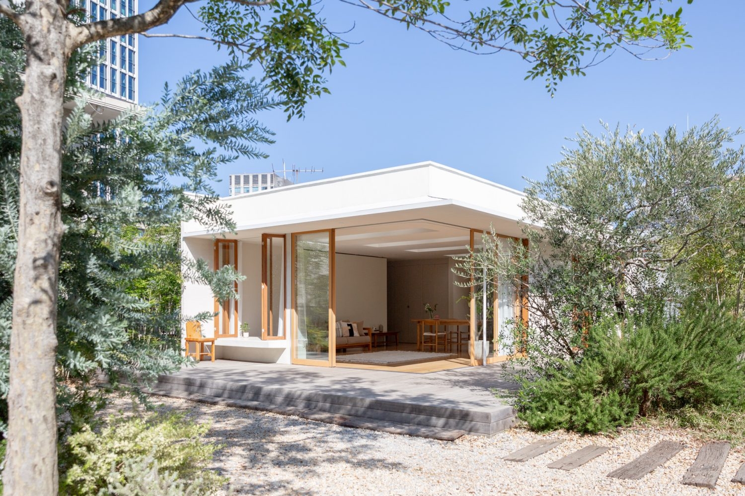 平屋づくりで搬入出もしやすい