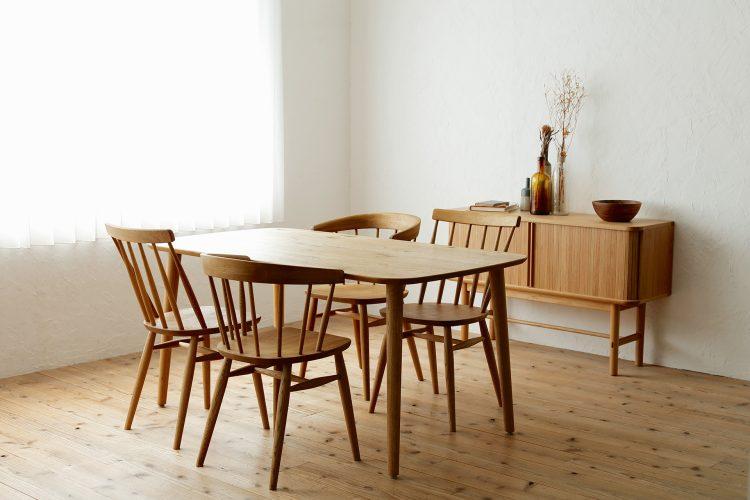 ナチュラルなダイニングシーン