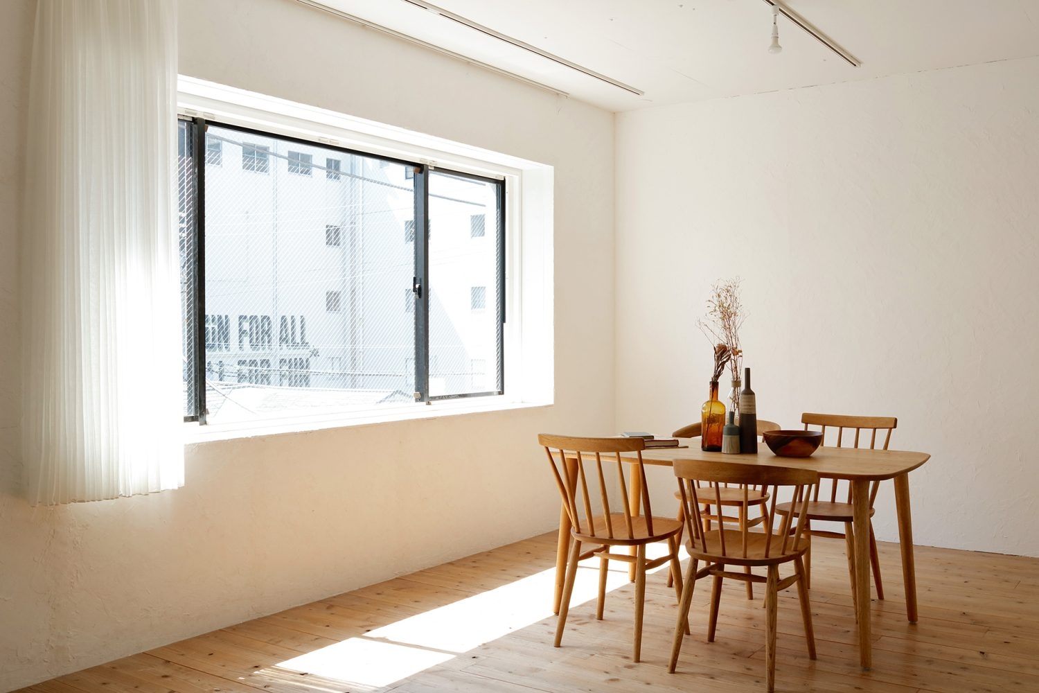 南向きの窓からの直射