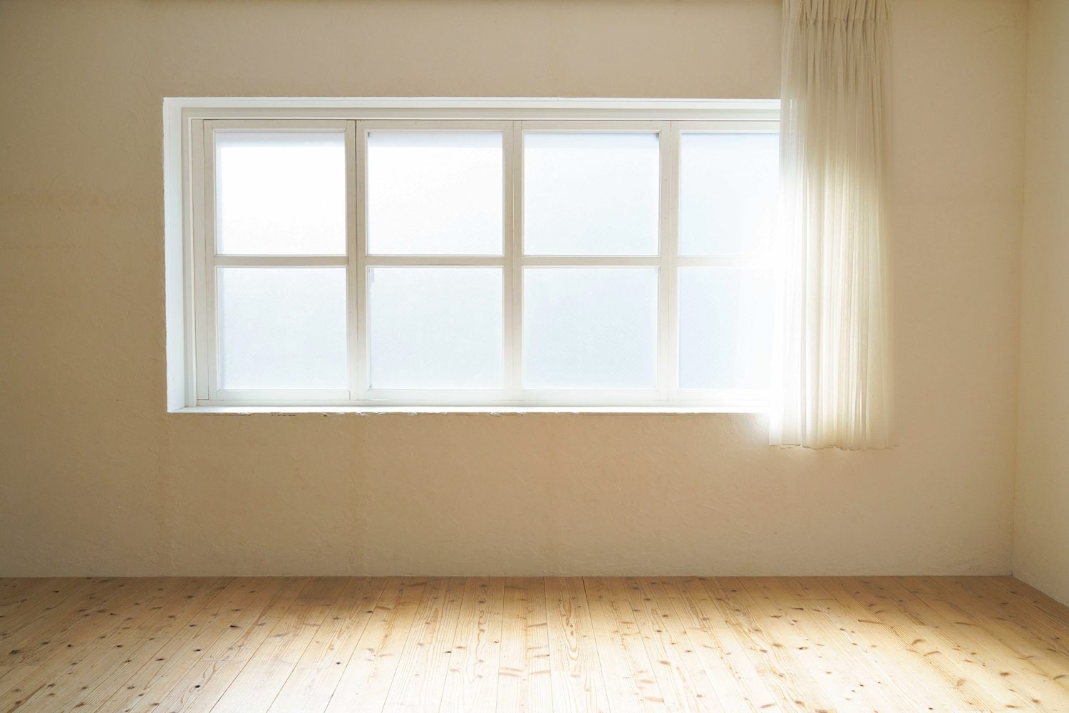 南向きの大きな窓