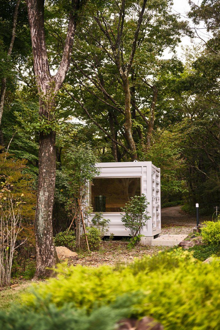 オプション:森に佇むサウナ