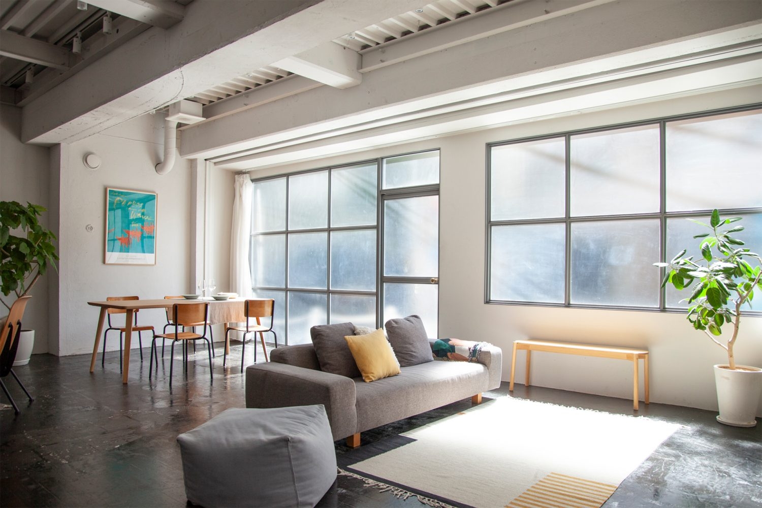 67.5㎡の広々としたワンフロア