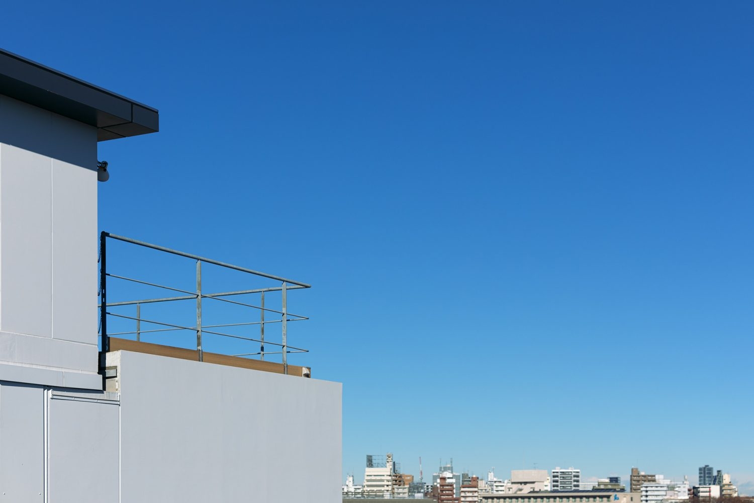 他フロアから空抜け撮影が可能