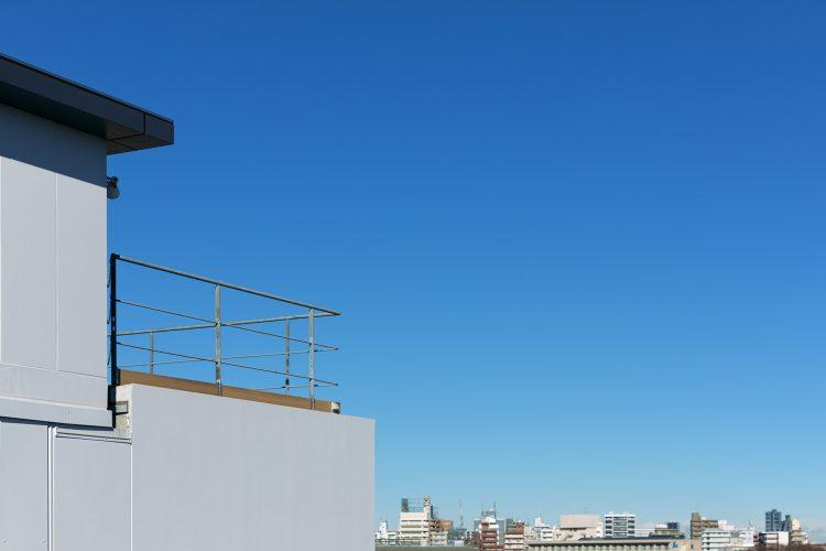 他フロアから空抜け撮影が可能
