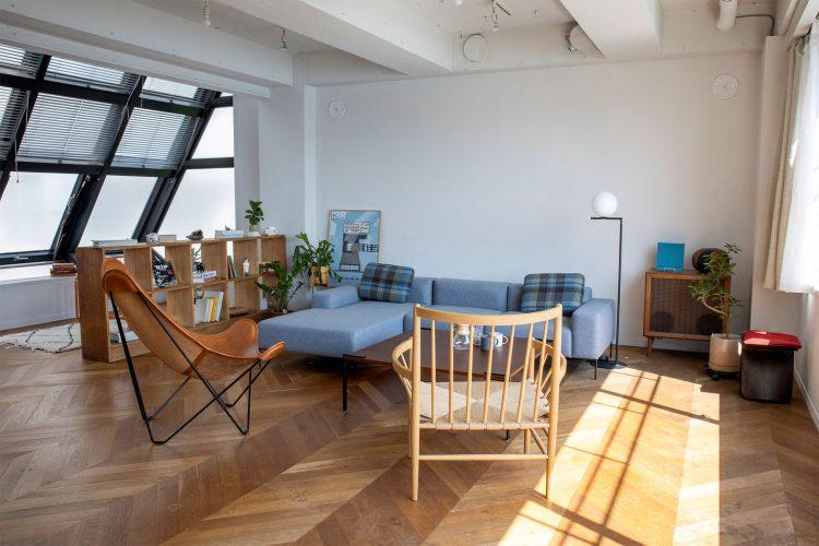 3F HERRINGBONE ラウンジ