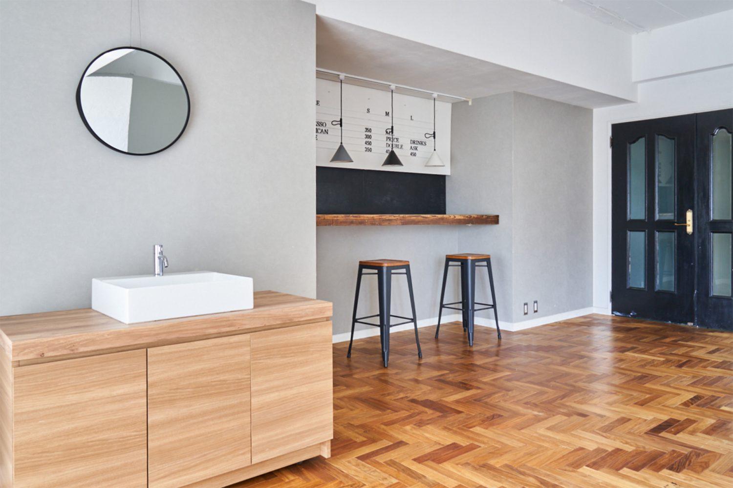 メインスタジオ北 カウンター