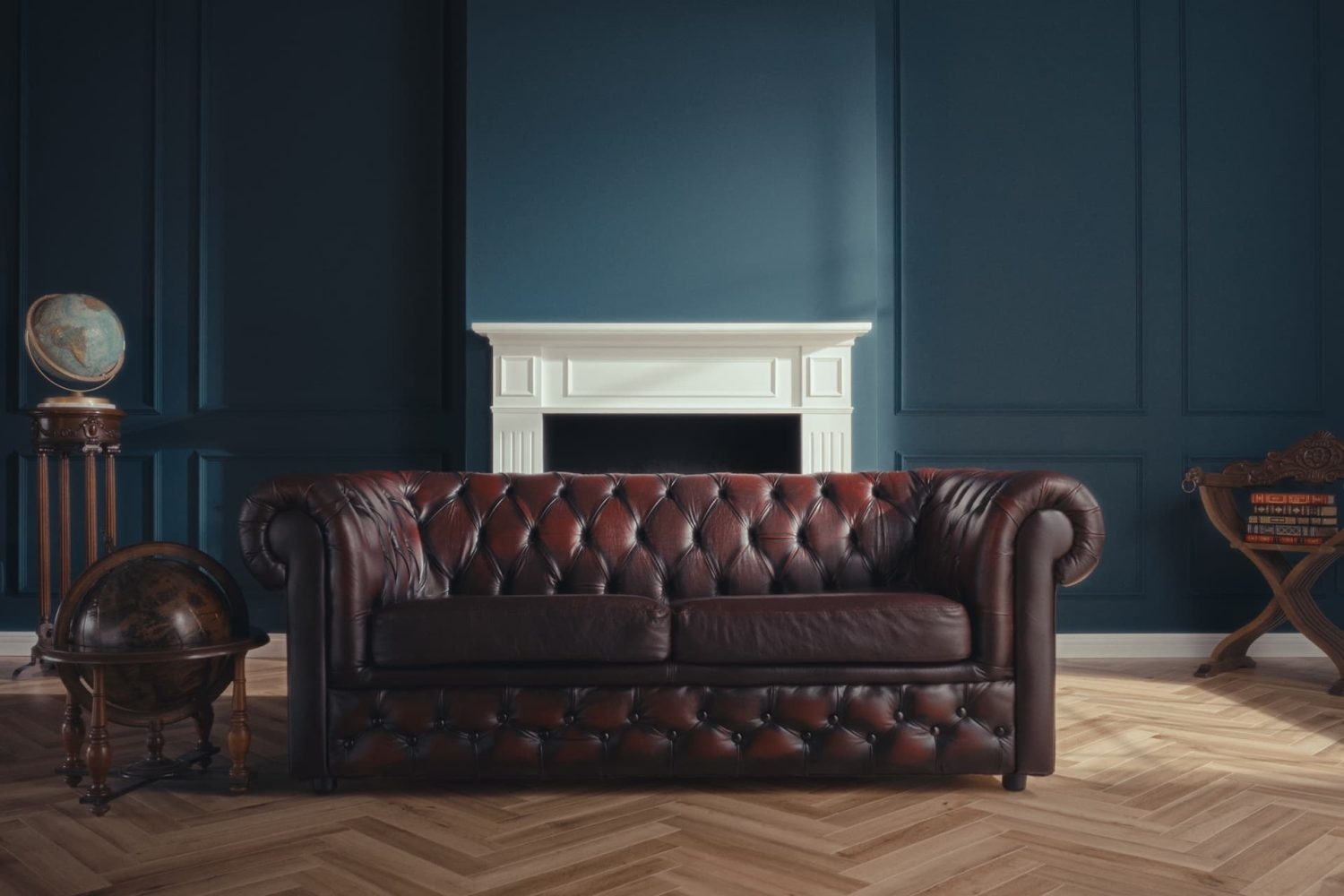 大きなアンティークソファ