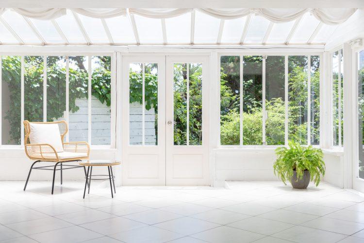 日当たりのよいサンルーム