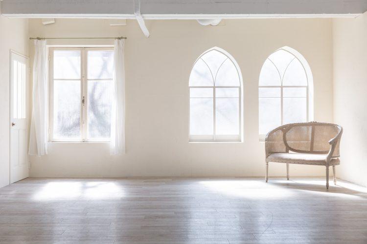 やわらかな光の回る空間