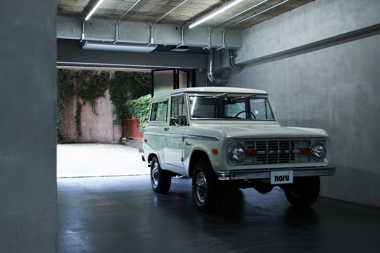 スタジオ内への車乗り入れも可能