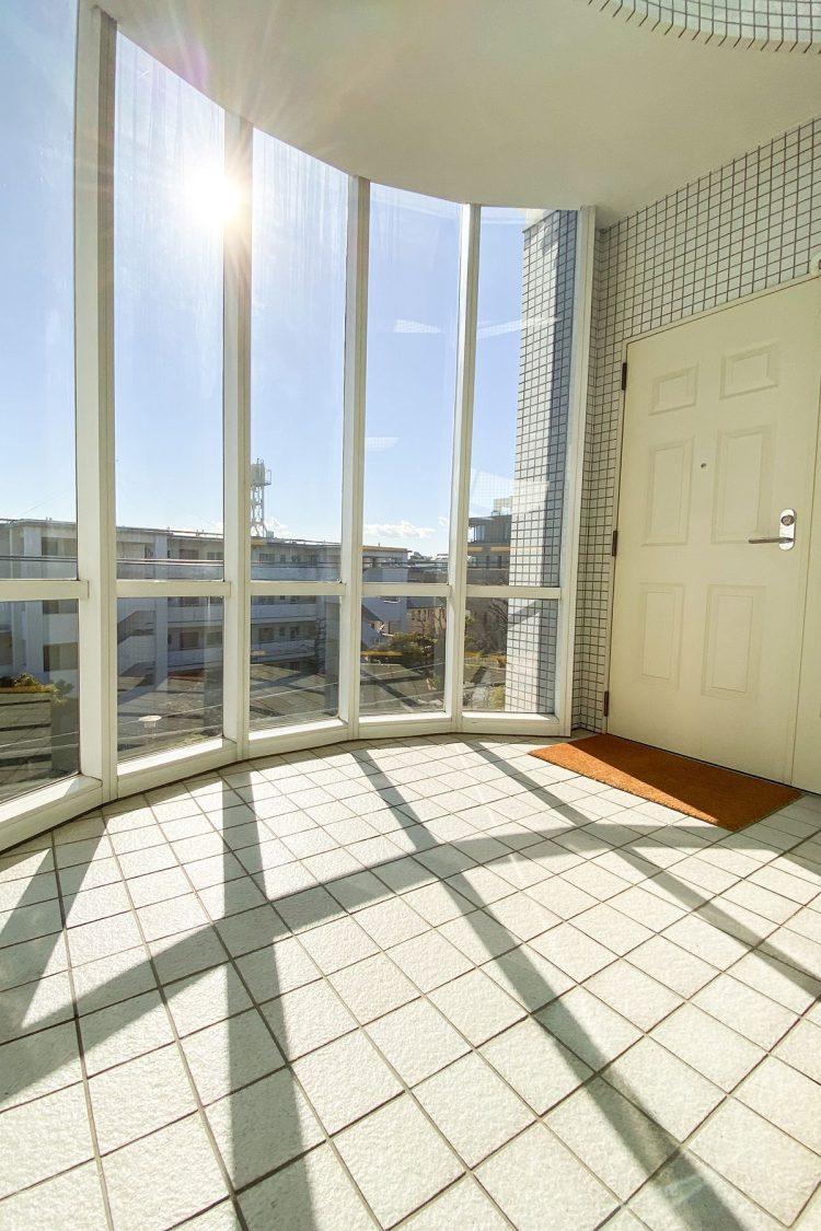 玄関前も撮影可能