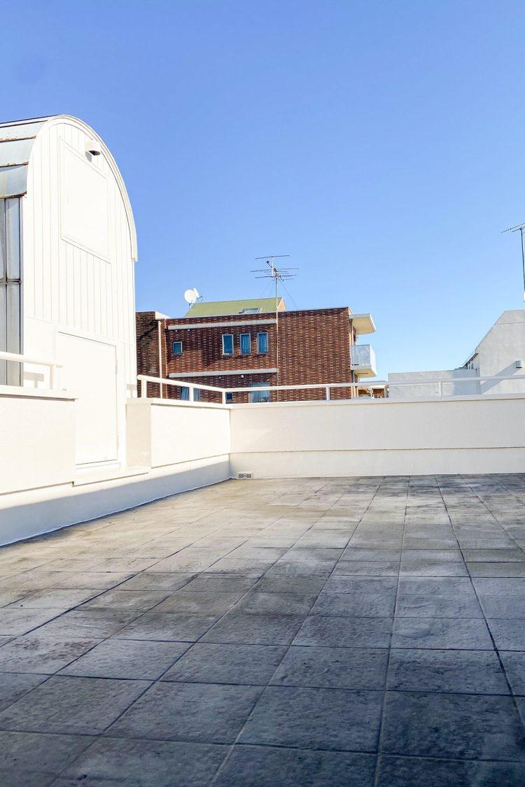 開放感のあるテラス