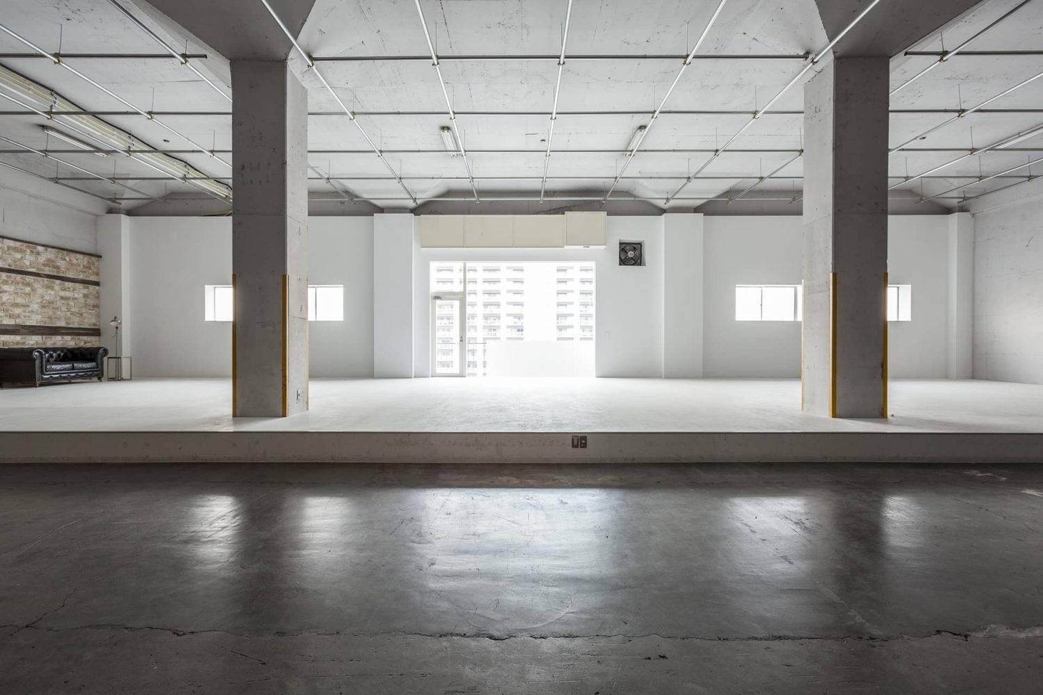 天高5m 天井から吊るしも可能