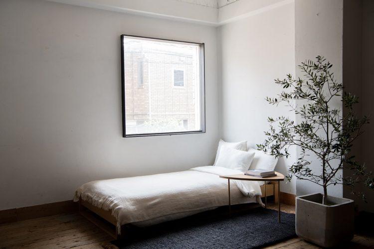 ベッドルームにも(寝具有)