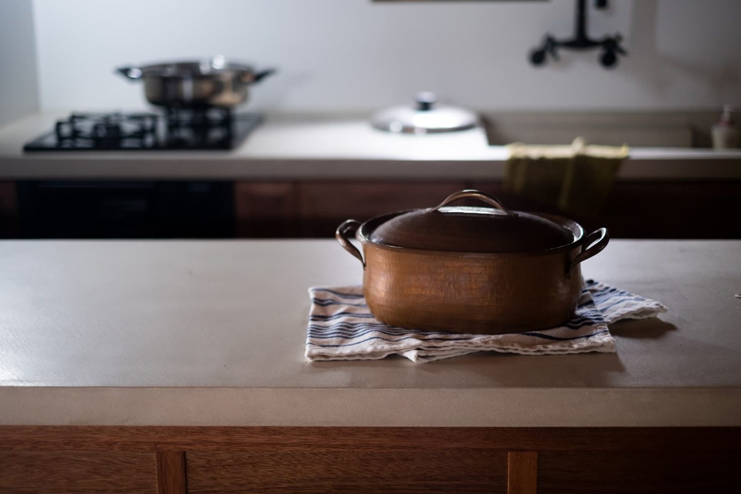 質感のある作業台