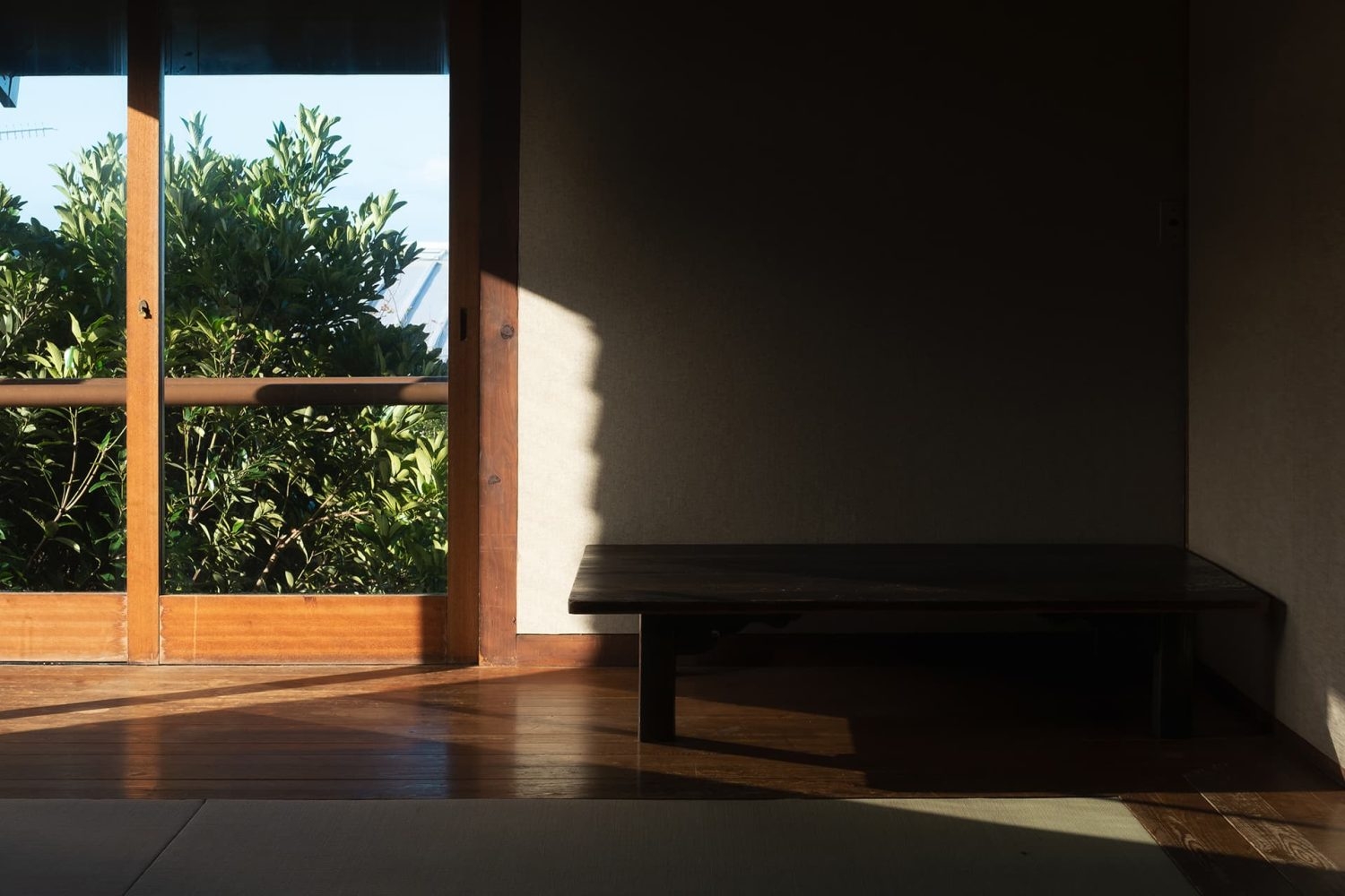 デイベッドから東南の窓