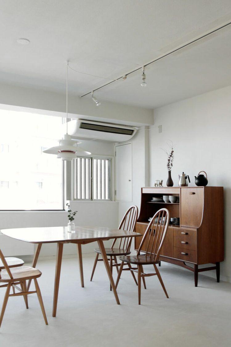 リビングは45㎡のゆとりある空間