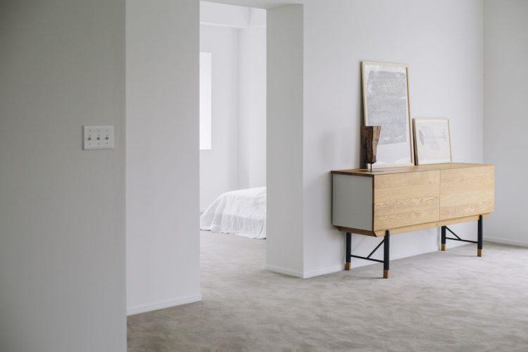 3F 背景として邪魔をしないミニマルな内装