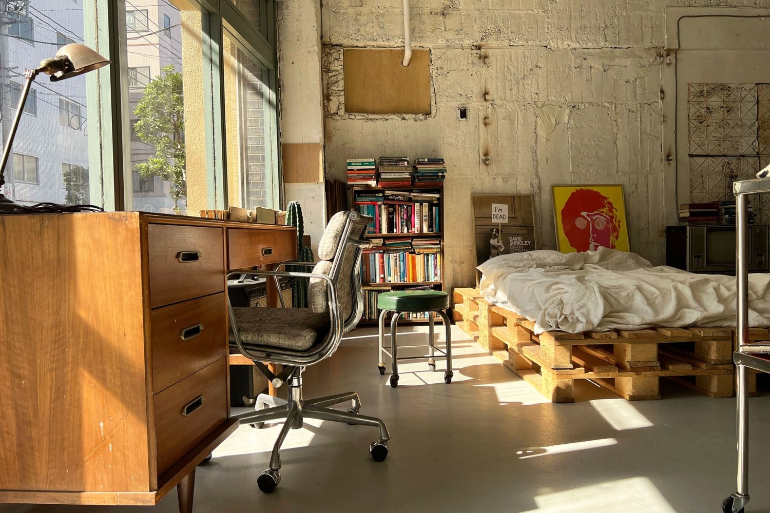 本棚もあります