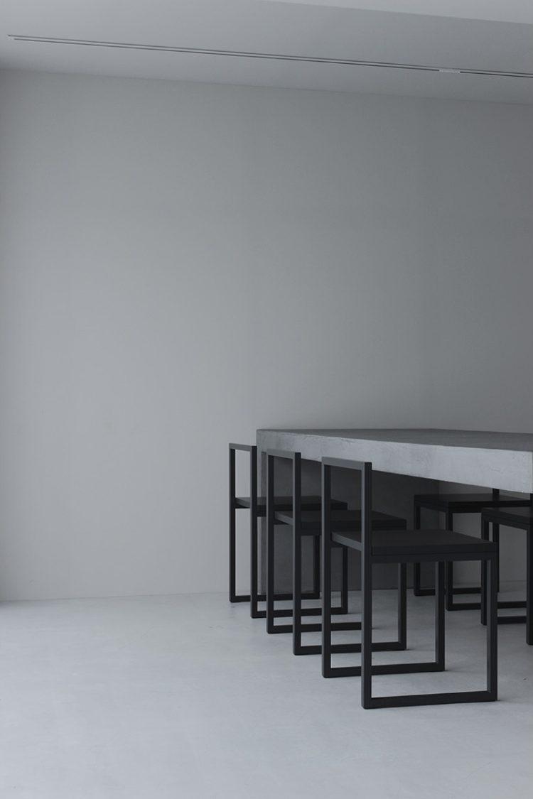 チェアの並びは計算通りの仕上がり