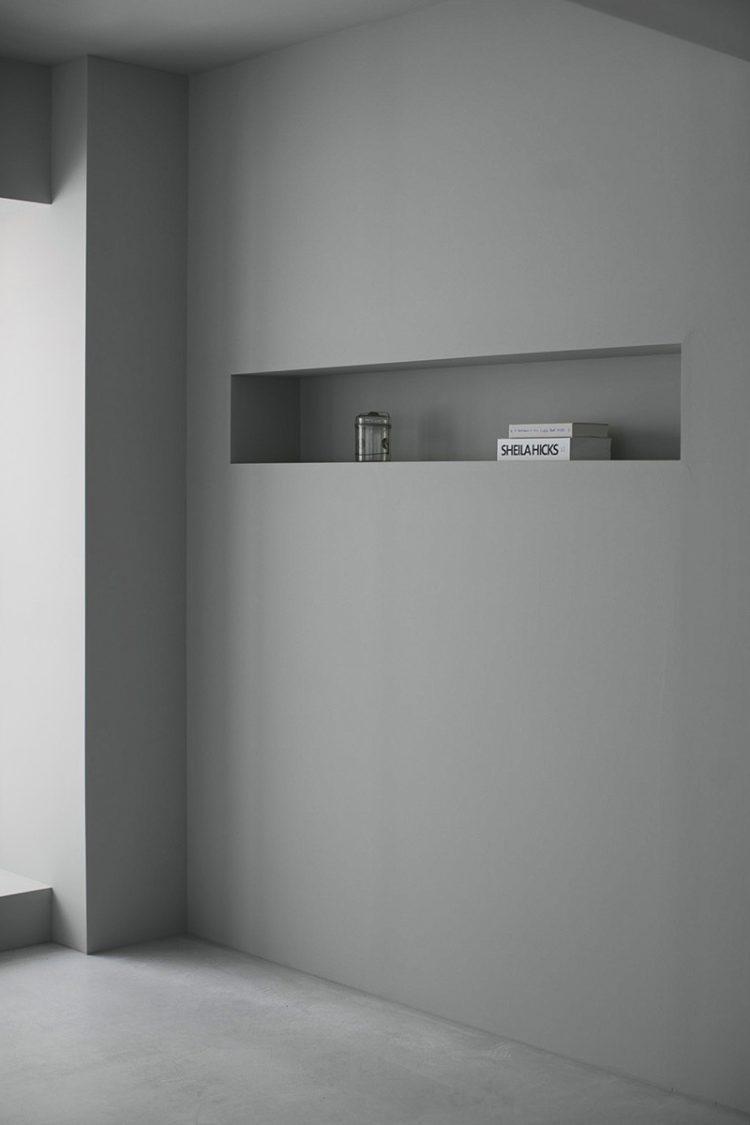 一部の壁には立体的な仕掛けも