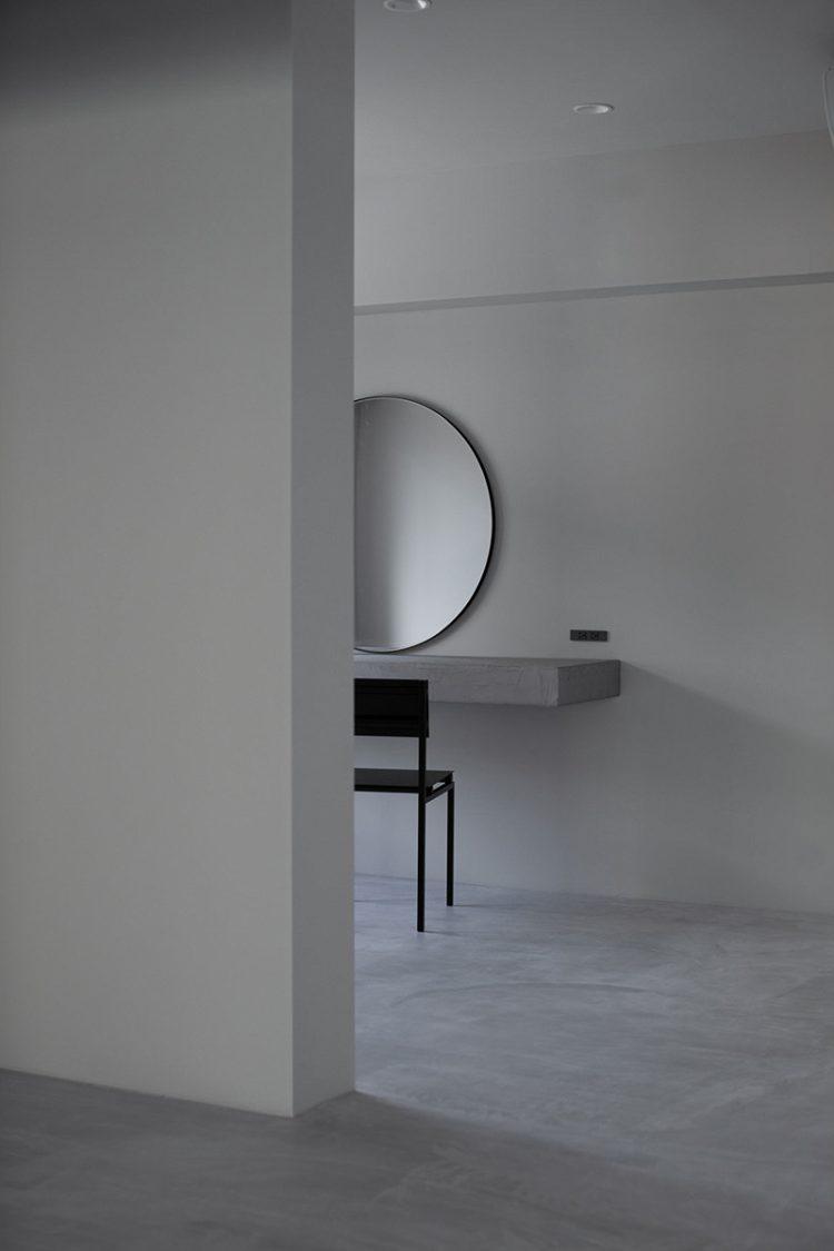 メイクルームもこだわり空間