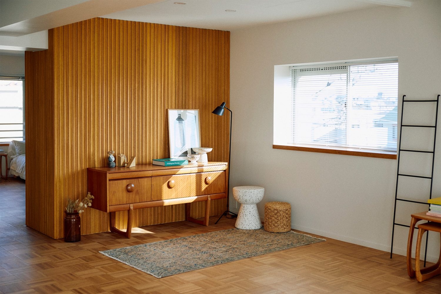 あたたかみを感じるリビング