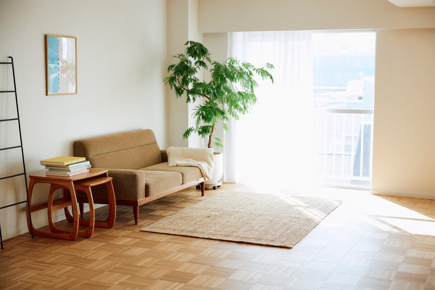 3面採光の明るい空間