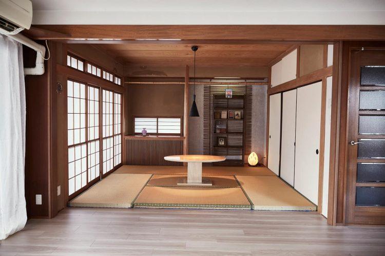 2F 壁のない和室空間