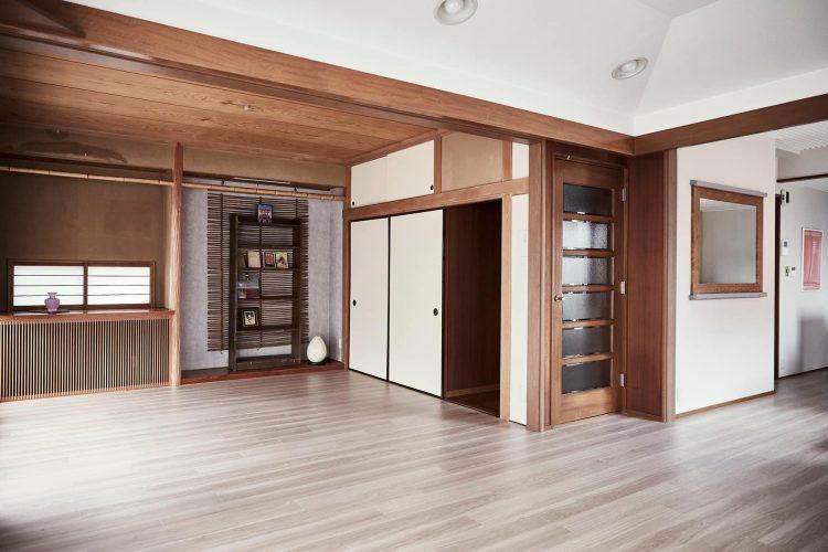 畳を外すとフローリングで繋がる