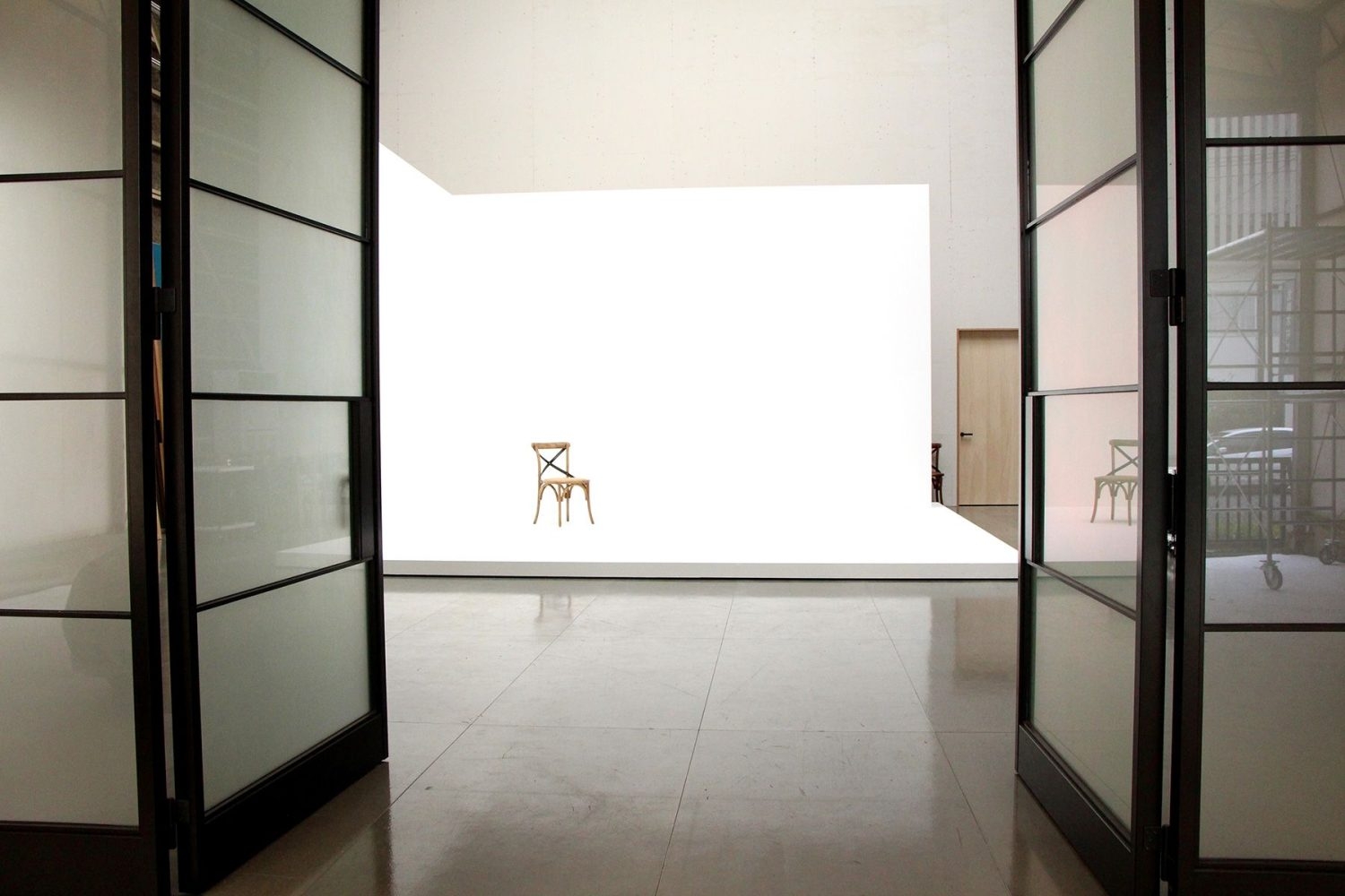 建て込み可能なメインスタジオ