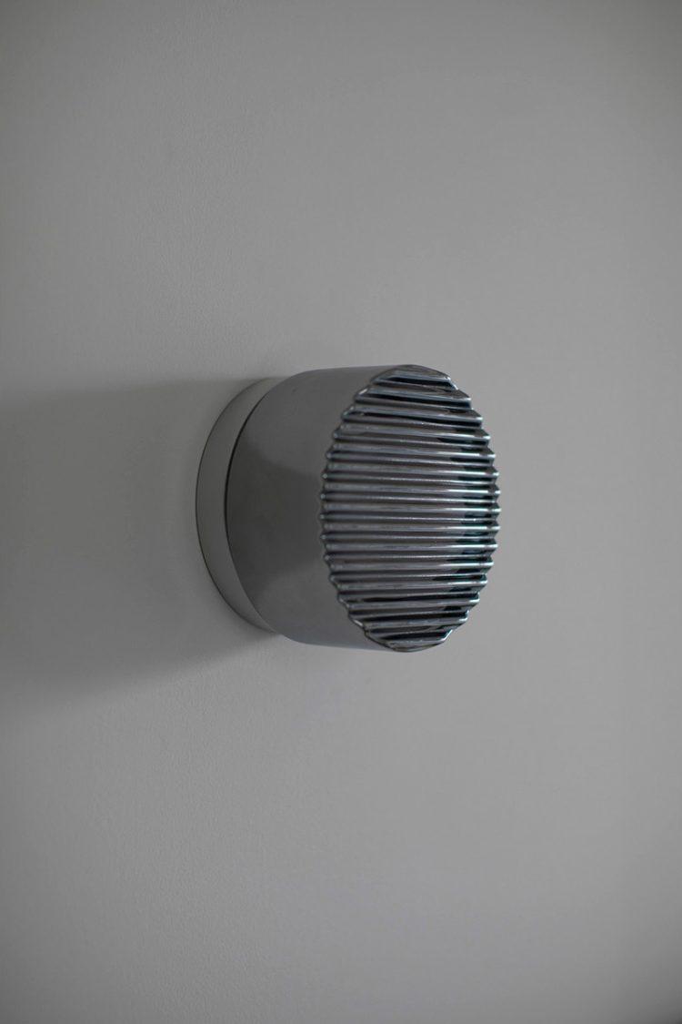 ガラス製のベッドランプ(点灯しません)