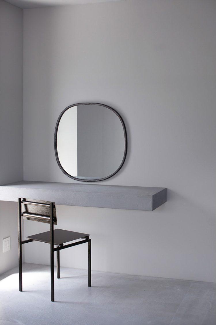 メイクスペースもこだわりの空間