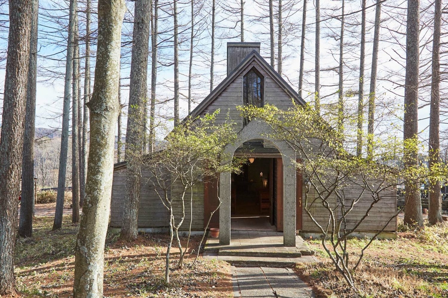 敷地内のチャペル