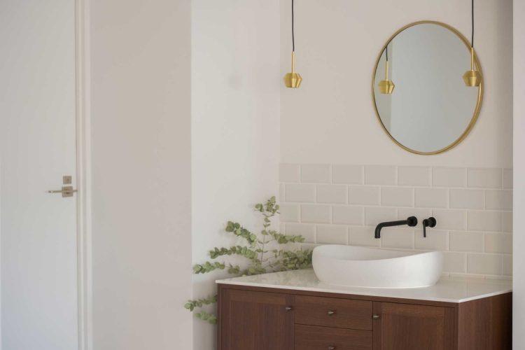 清潔感のある洗面台