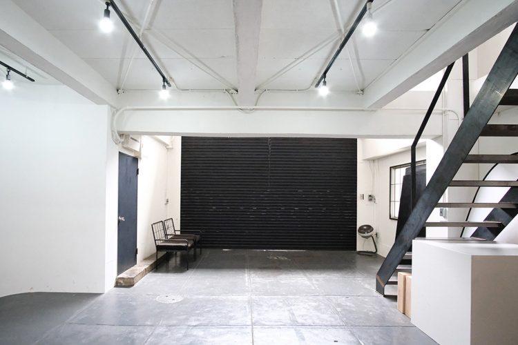 1F シャッターを閉めた状態