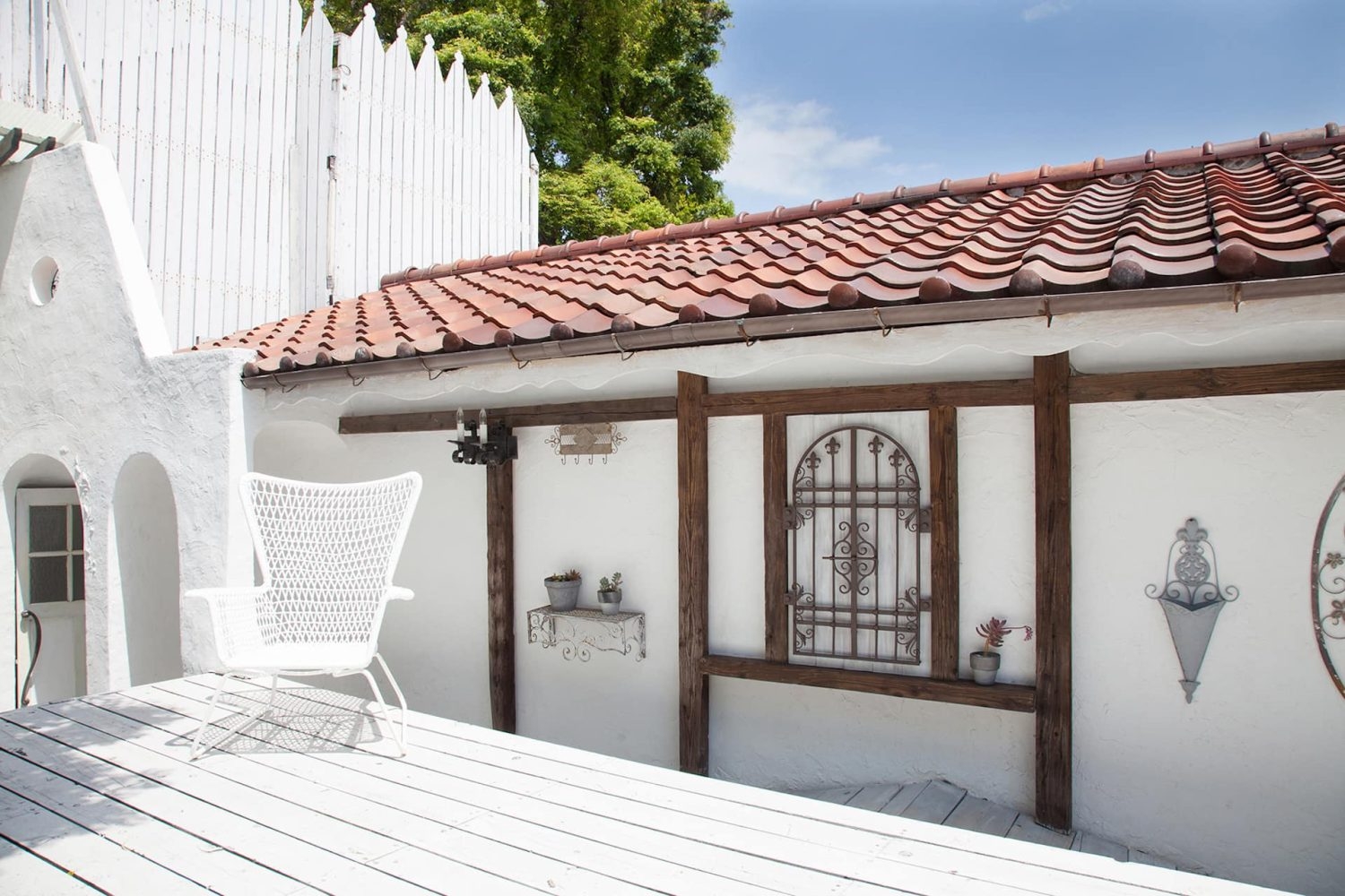 屋上エリア / 母屋側