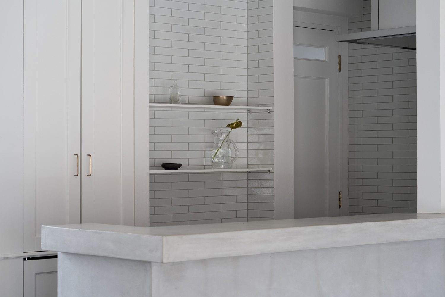 統一感のあるキッチン