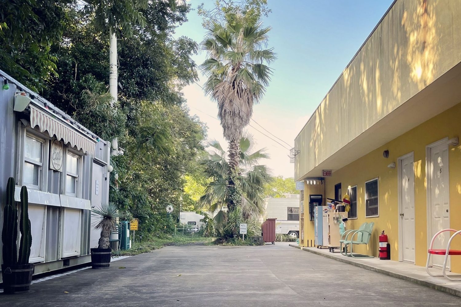 Motel Entrance