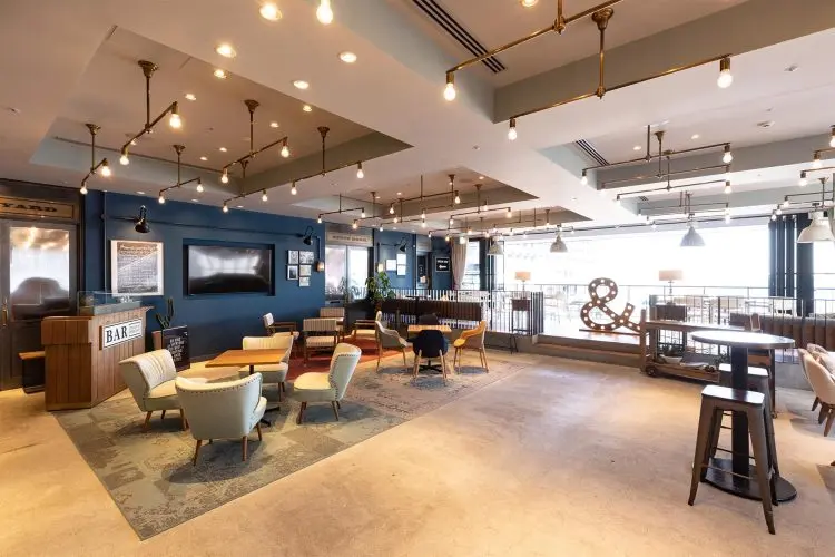 アメリカ西海岸をイメージしたお洒落な空間