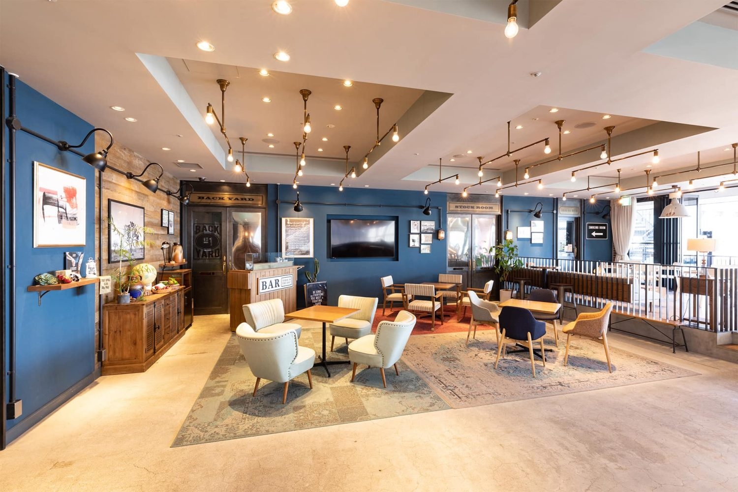 TVモニター、Barカウンターも常設