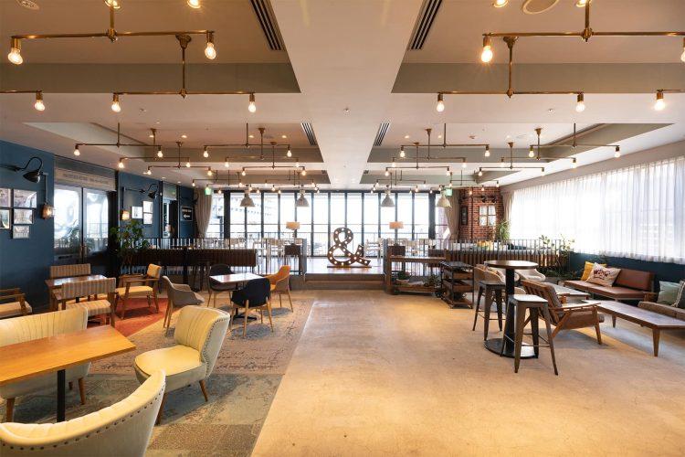 ラウンジエリア正面(正面扉クローズ)