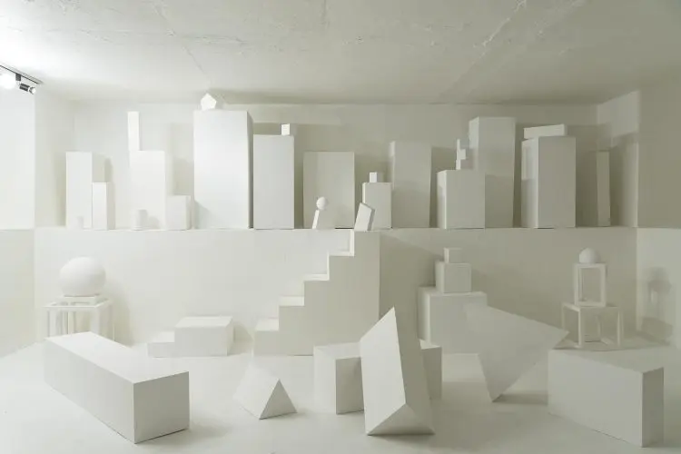 B1F 階段・ブロック・フレーム