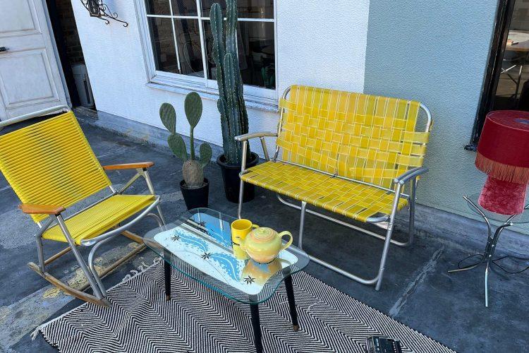 外用の椅子・テーブル