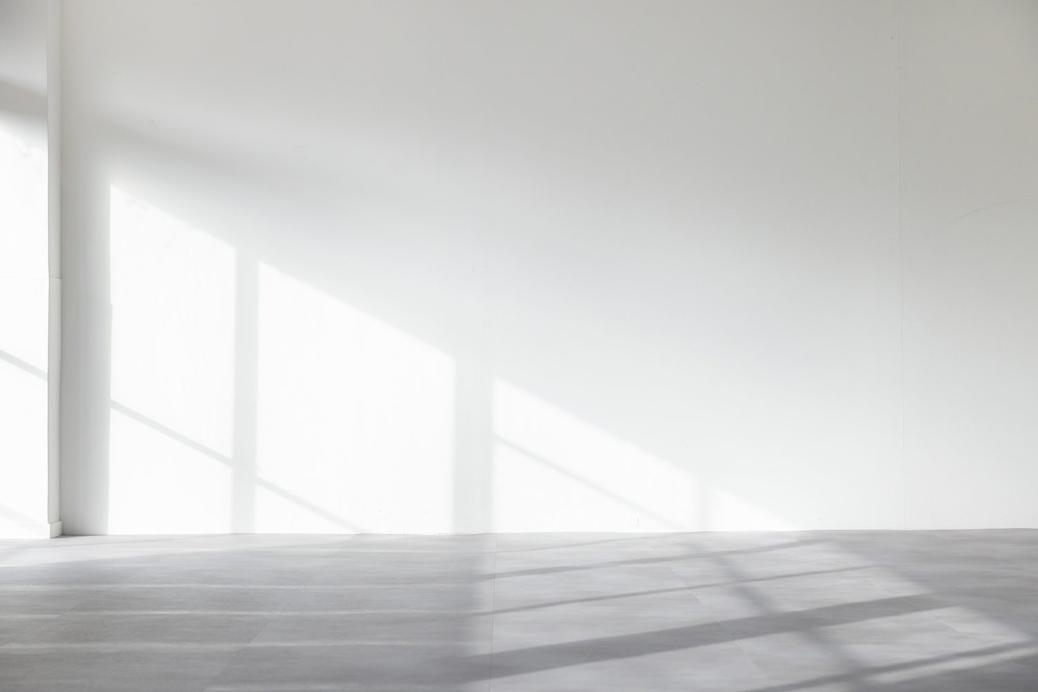 直射で撮れる白壁