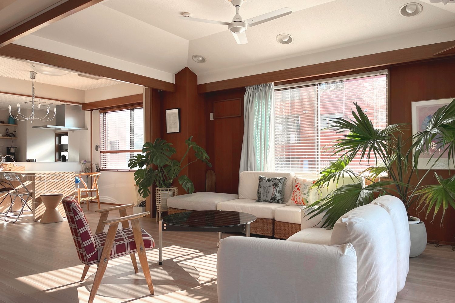 2F L字型の45㎡のLDK