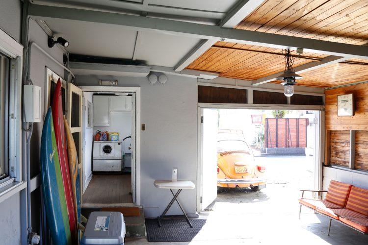 ガレージ / ランドリールーム 出入口 ビートル抜け